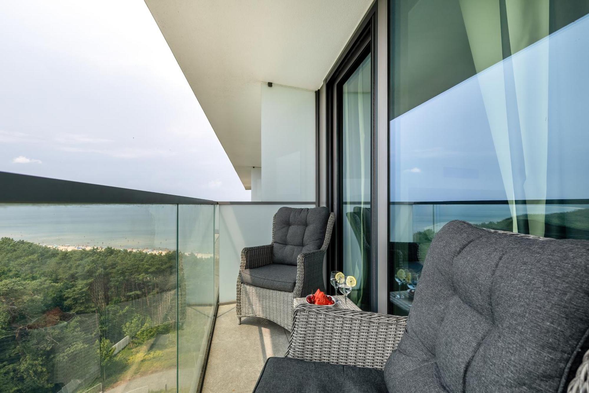 Lux Sea Towers - Wellness Spa, Gym & Beach - Seaview By Rent Like Home Miedzyzdroje Exterior foto