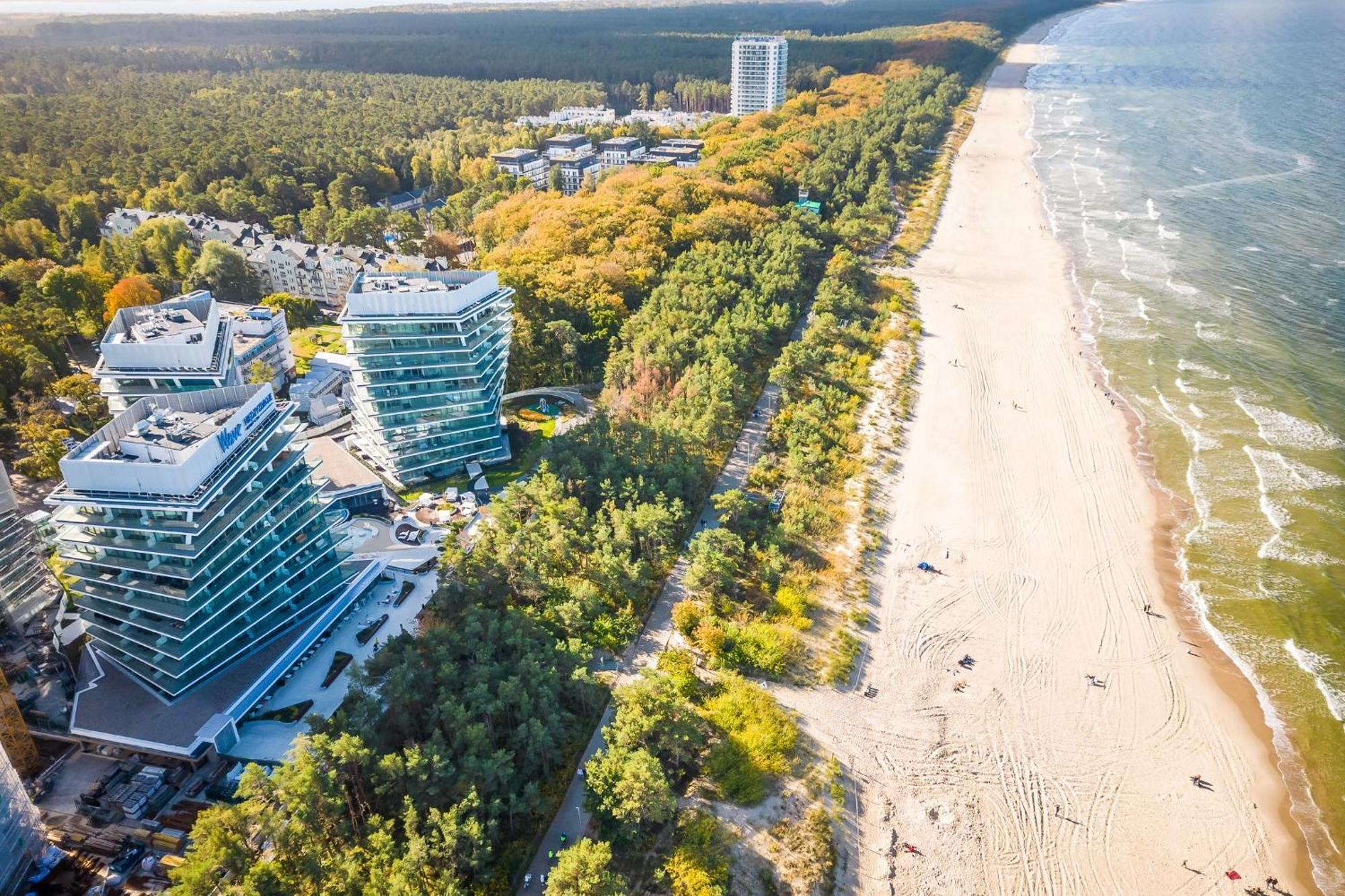 Lux Sea Towers - Wellness Spa, Gym & Beach - Seaview By Rent Like Home Miedzyzdroje Exterior foto