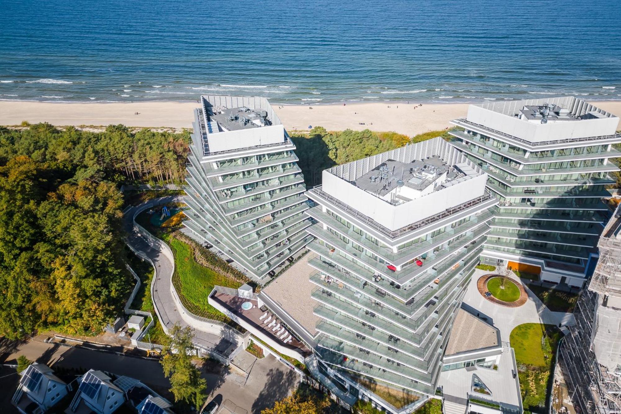 Lux Sea Towers - Wellness Spa, Gym & Beach - Seaview By Rent Like Home Miedzyzdroje Exterior foto